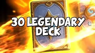 Heroic Brawliseum With a FULL LEGENDARY DECK! | Hearthstone Heroic Tavern Brawl