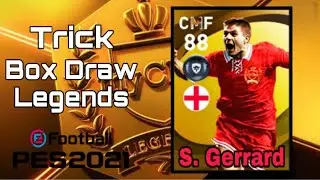 TRIK CARA MENDAPATKAN S. GERRARD BOX DRAW LEGEND | PES 2021 MOBILE