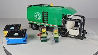 Обзор мусоровоза Lego City 60495