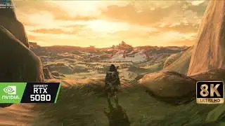 [8K60] Zelda Breath of the Wild on RTX 5090 - RAYTRACING Beyond all Limits - new ULTRA settings mode
