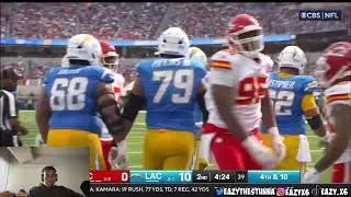 MAHOMES HURTS RASHEE RICE KANSAS CITY CHIEFS vs LOS ANGELES CHARGERS REACTION FROM MY COLLEGE DORM!