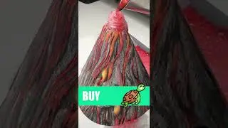 Extreme Earth Volcano Science Toy Review 🌋🌋🌋#shorts #science #stem #toys #aldi #volcano #geology