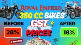 &ldquo;🔥Royal Enfield 350cc Price Drop 28% - 18% GST cut PRICES 💰2025 | Classic, Hunter, Bullet, ....  &rdquo;⚡