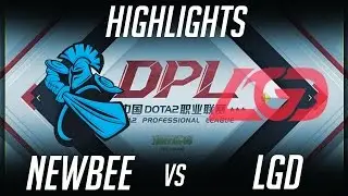 NewBee vs LGD DPL 2017 Highlights Dota 2 by Time 2 Dota #dota2