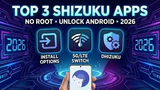 🚀 Топ-3 приложений Shizuku на 2026 год! (Обходят ограничения Android 14/15/16) 📲