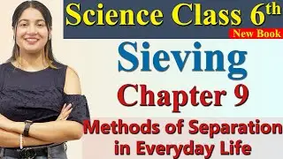 Sieving- Chapter 9 - Methods of Separation in Everyday Life - Science Curiosity Class 6 CBSE