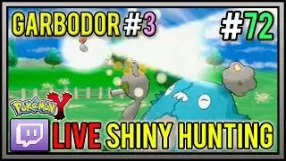 [Live] Shiny Garbodor #3 at 423 Friend Safari Encounters | Live Shiny Pokemon #72 | Pokemon X and Y
