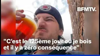 Un influenceur se lance le d&eacute;fi de devenir alcoolique mais n'arrive plus &agrave; arr&ecirc;ter de boire