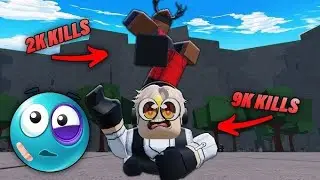 Dominating a public server top kill ply #roblox #tsb 