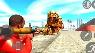 POLICE 🚓 & TUG TUG FRANKLIN CITY ME FIGHT INDIAN BIKE DRIVING 3D GAME 🎮