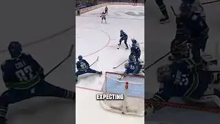 Canucks Goalie Miracle: Saves Deflected Shot vs. Oilers