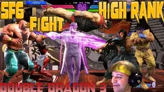 Street Fighter 6 online Peacebeone and Delabarca high level fight (Double Dragon 3)