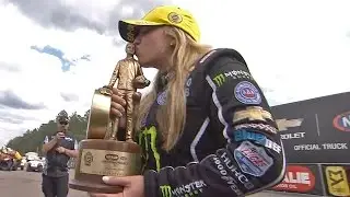 Brittany Force wins first Top Fuel race in Gainesville #NHRA