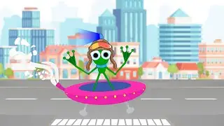 KOSMO ŻABKA JEDZIE / Dziecięce Przeboje / Polskie piosenki dla dzieci
