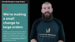 How to receive large orders on DoorDash to maximize your earnings.