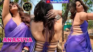 Anasuya Bharadwaj Shines in Her Regal Saree Elegance