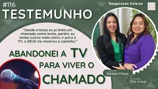 #116| Meus pais  queriam que eu fosse  atriz, mas eu nasci pra ser  levita.| Cantora. Bárbara França
