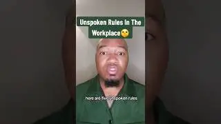 The Unwritten Rules In Corporate Jobs ❗️#work