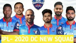 IPL 2020 - DELHI CAPITALS FINAL SQUAD FOR IPL || DC FINAL SQUAD AFTER TRADE AND RELEASED 2020