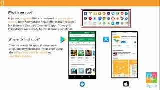 DigiLit - Smartphone Basics: Smartphone Apps