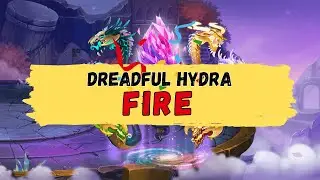 Beating Dreadful Fire Hydra | Hero Wars Alliance