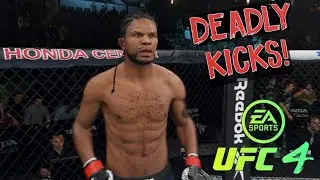 DEADLY KICKS ACTIVATED : EA UFC 4 CAREER MODE PART 5