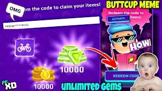 How I Got Unlimited Gems And Coins In pk xd | New ButterCup Meme 🤣| New Secret Box!!
