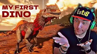 Unang DINO Tame!! 🦖 ~ Ark Survival Ascended ep3 (Tagalog Gameplay)