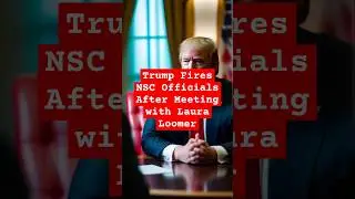 Trump Fires NSC Officials After Meeting with Laura Loomer