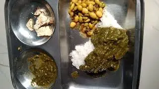 palak bhaji Ani bhat