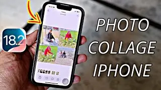 how to make a photo collage on iPhone ( without using third-party apps) 2025 Happy New Year ios 18.2