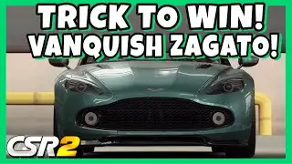 TRICK TO WIN VANQUISH ZAGATO! GOLD CRATES TIME!! | CSR RACING 2
