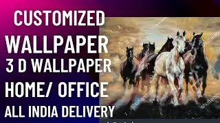 Buy Cheapest 3d Customized Wallpaper at Wholesale Price | Desi Interior