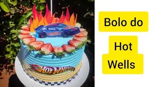 Bolo infantil menino/bolo de carrinhos