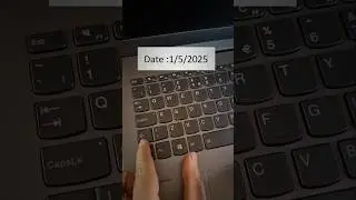 Quickly Insert Today's Date |#computer #typing #keyboard #asmr #tricks  #fasttypingkeyboard
