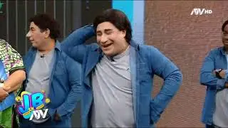 JB en ATV - Diego Bertie revive una de las escenas m&iacute;ticas de su carrera y con beso incluido