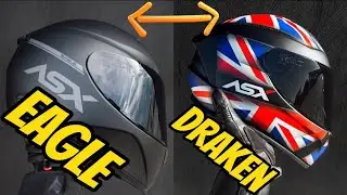 Capacete ASX DRAKEN ou EAGLE? (Detalhes)