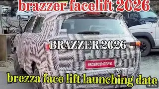 Maruti suzuki Brezza payslip 2026 & launching date & brezza mein updated feature  brezza facial 2026
