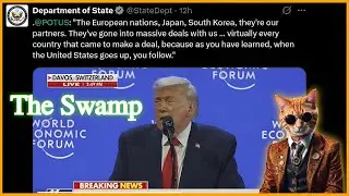 Trump at WEF: Greenland Push, Venezuela Oil, Iran Crackdown, Ukraine Deal & Gaza Plan