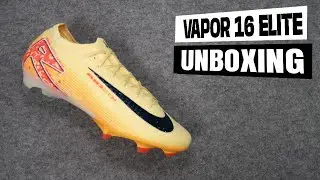 Nike Zoom Mercurial Vapor 16 Elite FG Mbappe Edition Unboxing 4K / FQ8683-800