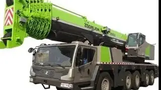 Zoomlion 160 Ton AT Crane Drive & Outrigger Function ZAT1600H | #viral #video #videos #crane 