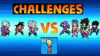 Power Warriors 16.3 Challenges - Android Gameplay HD ( Goku SSJ )#02