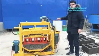 Block Pallet is high costly  Look this hydraulic movable concrete hollow block machine freely pallet