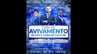 flyer gospel no affinity photo