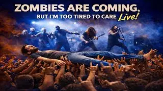 Zombies Are Coming, But I&rsquo;m Too Tired to Care - alternate live metal version