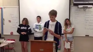 WHH - PERIOD 5 - 10/1/14 - Transatlantic Slave Trade Debate: Arthur (Don't abolish slave trade)