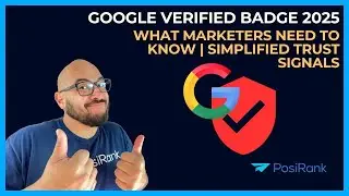 👉 Google Verified Badge 2025: What Marketers NEED to Know 🚀 | Simplified Trust Signals