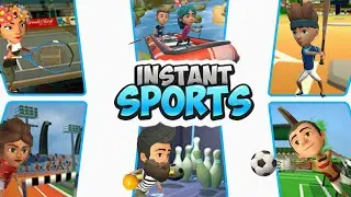 Instant Sports plus Gameplay on  PS4 - Silly sports with friends (4K HDR TV )