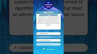 Salesforce Certified Agentforce Specialist Practice Exam Questions