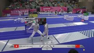 2025 145 T08 01 M F Individual Shanghai CHN GP BLUE CHEUNG HKG vs GUO CHN